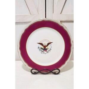 Woodmere White House Collection Lincoln 10.75" Dinner Plate No Box - MINT